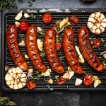 Cooked Pasture-raised Beef Sausage Links