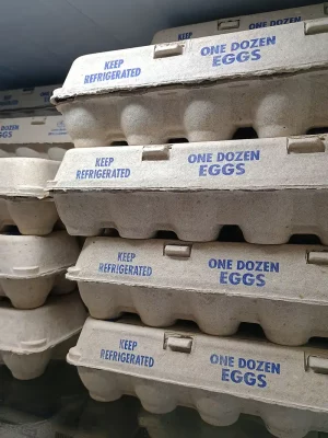 Farm-fresh eggs