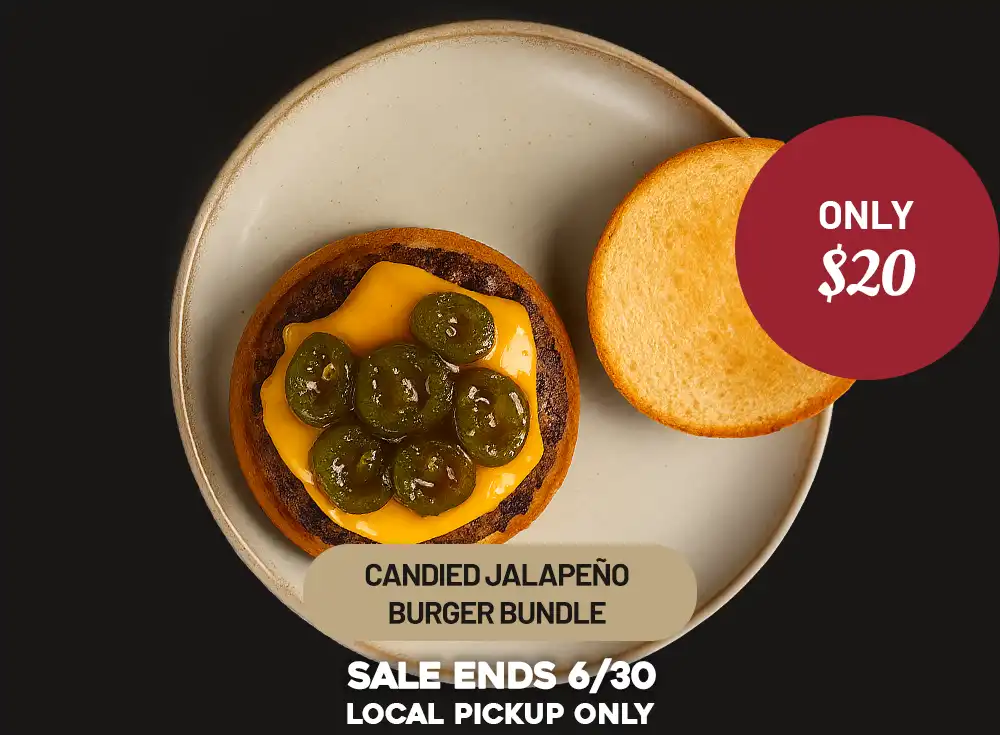 Candied Jalapeno Burger Bundle