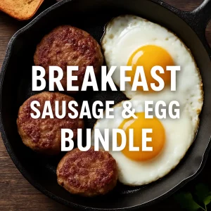 Breakfast Sausage & Egg Bundle