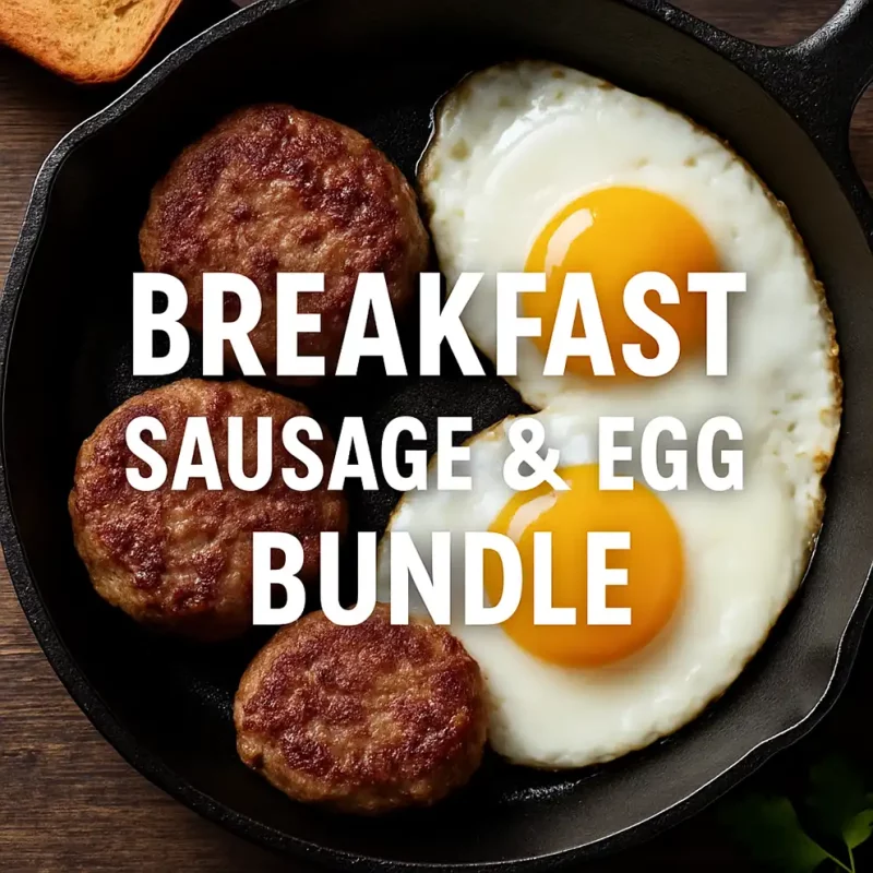 Breakfast Sausage & Egg Bundle