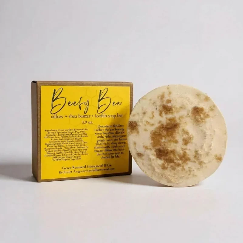Beefy Bee Tallow + Shea Soap Bar
