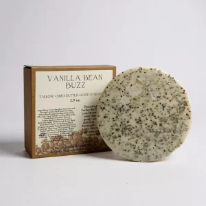 Vanilla Bean Buzz Tallow + Shea Soap Bar