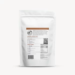 Ginger Cookie Mix Back